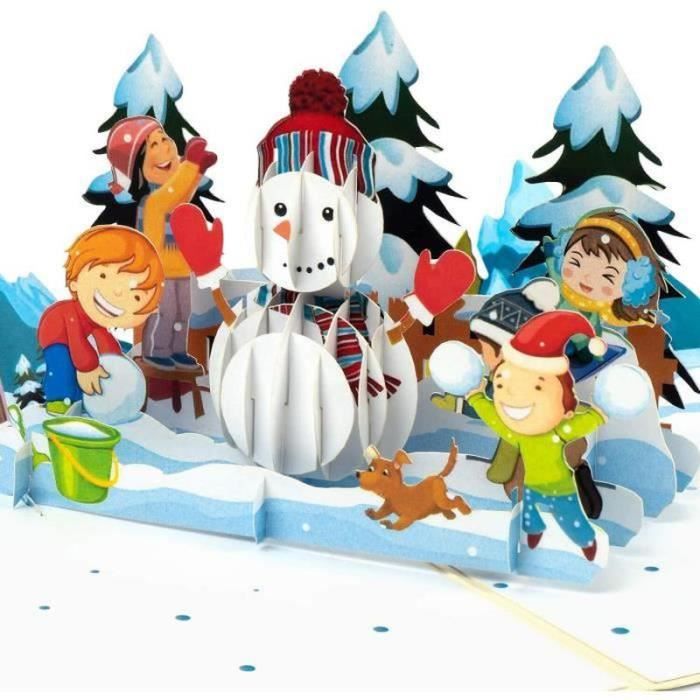 Beavorty Kit De Bonhomme De Neige De Noël À Faire Soi-Même 320 Pièces Accessoires De