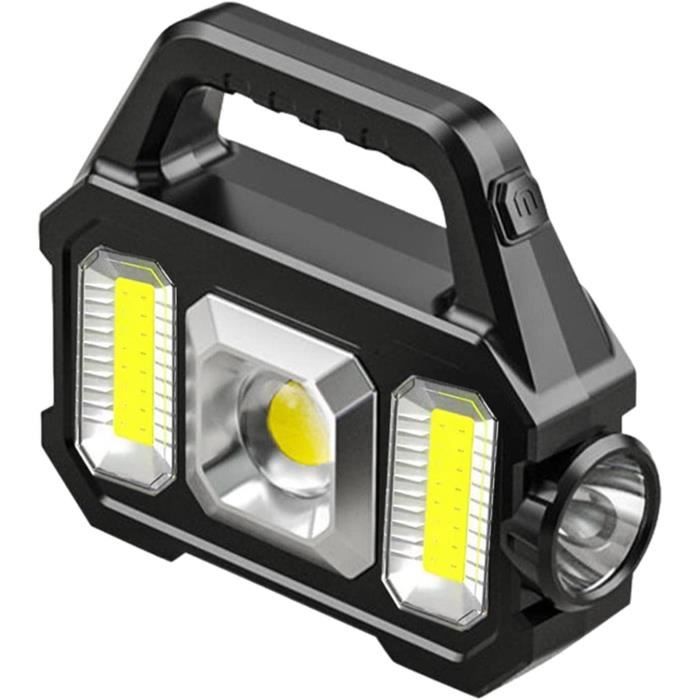 Lampe De Secours Velamp Automatique Avec Détecteur De Mouvement - Fonction Lumière De Courtoisie Et Lampe Torche - Blanc