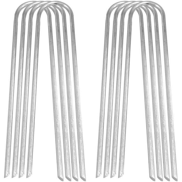 Kit d ancrage pour trampoline,piquets de trampoline en acier galvanisé
