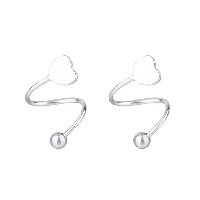 Ensemble Barres De Langue FECTAS - 5 Styles Acier Inoxydable 14G/14mm, Piercing Bijoux