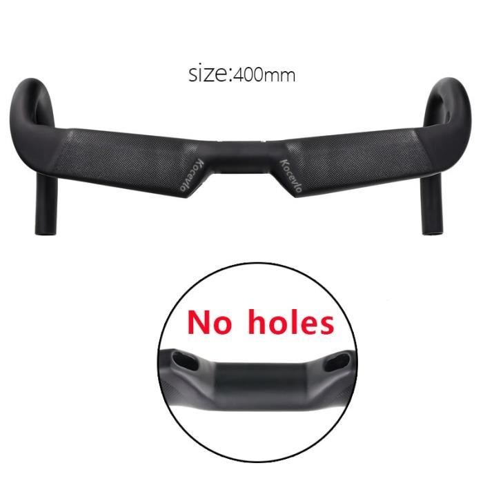 Guidon Vélo De Route Carbone Avec Potence - Routage Interne Di2/ Câbles - 31.8mm - Neuf