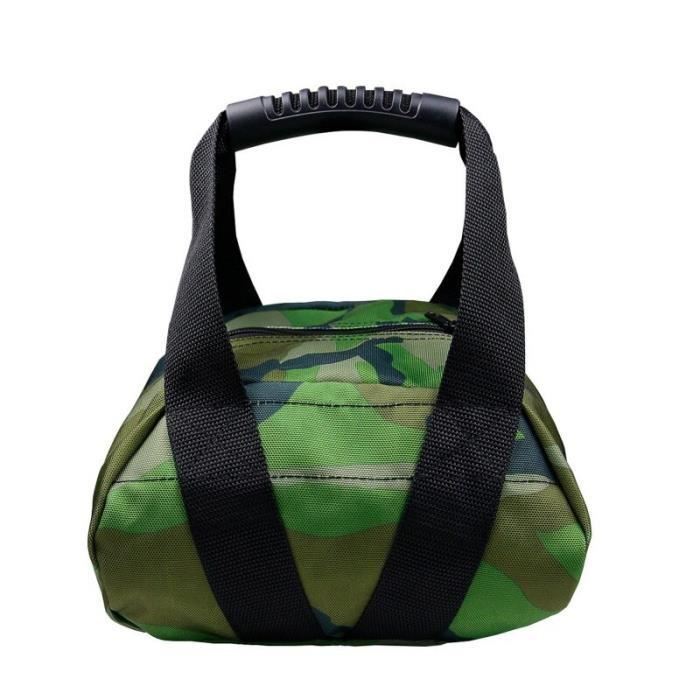 Sac De Sable Fitness 20kg Réglable – 6 Poignées – Entraînement Crossfit, Musculation à Domicile