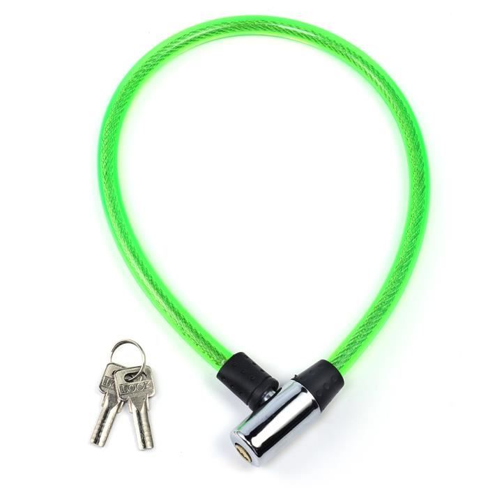 Serrure - barillet,Verrou de câble de vélo antivol, accessoires de