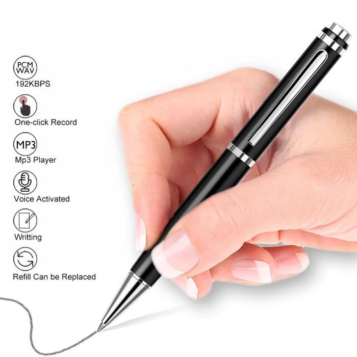 Enregistreur Vocal USB Mini : Dictaphone Numérique Compact Avec 32 Go Pour Réunions, Interviews Et Cours