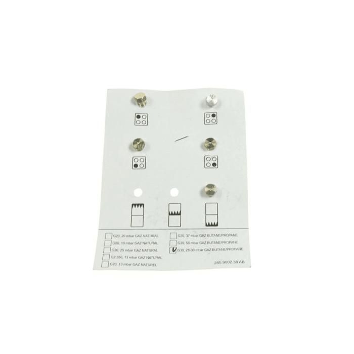 BEKO Kit Injecteurs Gaz Butane - vue 4