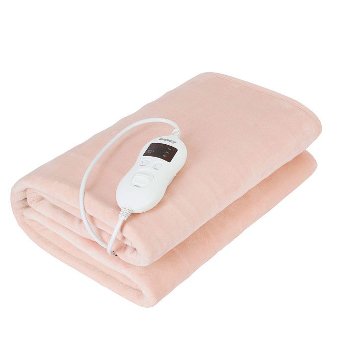 Chauffe-lit Électrique 150 x 80cm 8 Niveaux de Température Minuteur Lavable 60W Camry CR 7423 60W Crème Chauffe-lit Électrique 150 x 80cm 8 Niveaux de Température Minuteur Lavable 60W Camry CR 7423 60W Crème