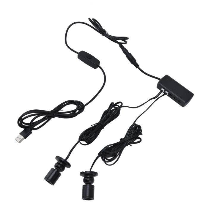 Lampe Projecteur LED Vitrine Bijoux Debout USB - Aluminium, Lumière Blanche, Éclairage Précis Pour Bijoux Et Art