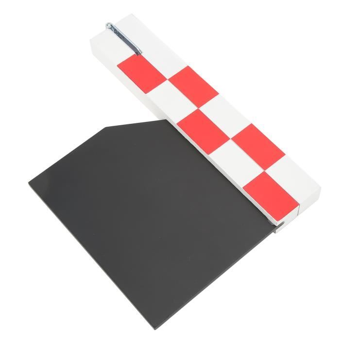 Clap De Cinéma Mini Avec Ardoise Effaçable - Accessoire Réalisateur Film