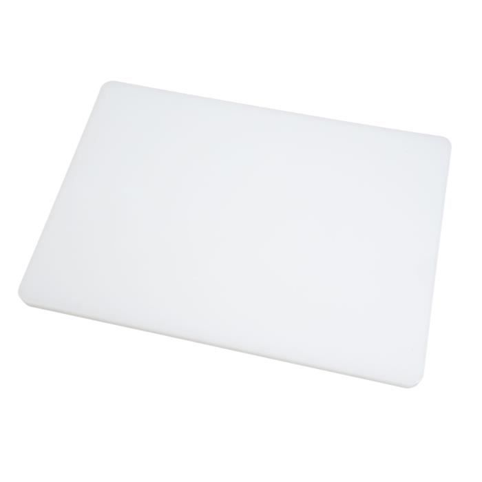 Lot De 2 Planches à Découper Plastique Blanc Zeller 25x15 Cm - Pratiques Et Hygiéniques