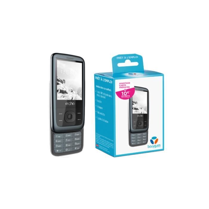 Pack Echo Slide + Bouygues Sim incluse