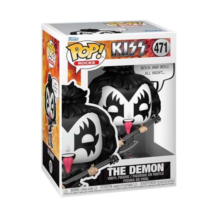 Kiss Figurine POP! The Demon R&R All Night 9 cm - vue 2