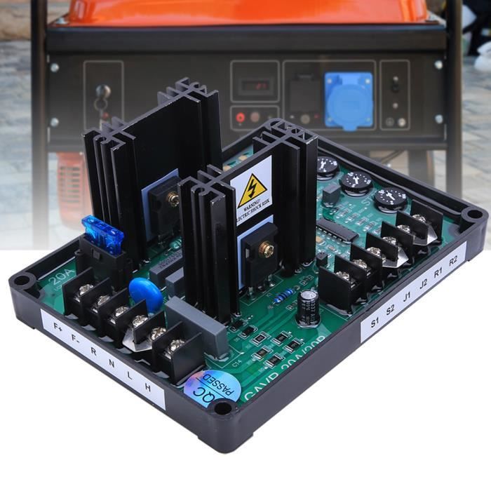 Régulateur De Tension AVR Pour Groupe Électrogène - 2.8KW - 220μF 250V - Automatique Monophasé