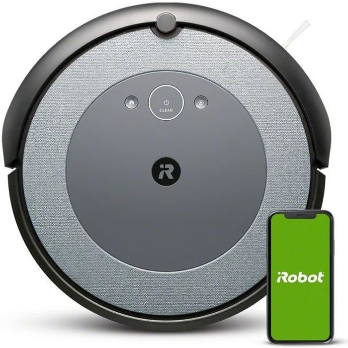 iRobot Roomba i3152 - Aspirateur robot - Bac 0,4L - Batterie Lithium-iOn - Capteurs Dirt Detect - iRobot Home