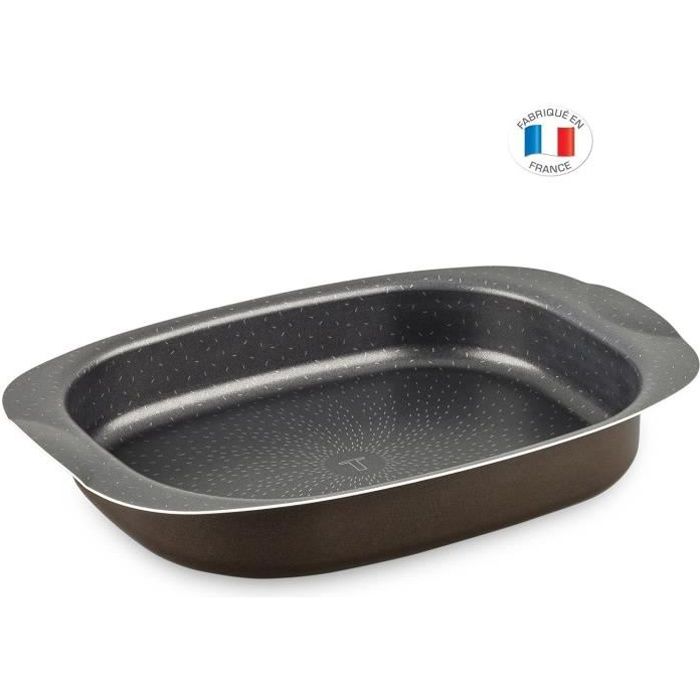 TEFAL J1601502 SUCCESS Plat à gratin 24x36 cm - Antiadhésif 100% sûr - Démoulage parfait - Cuisson parfaite – Plat en Aluminium