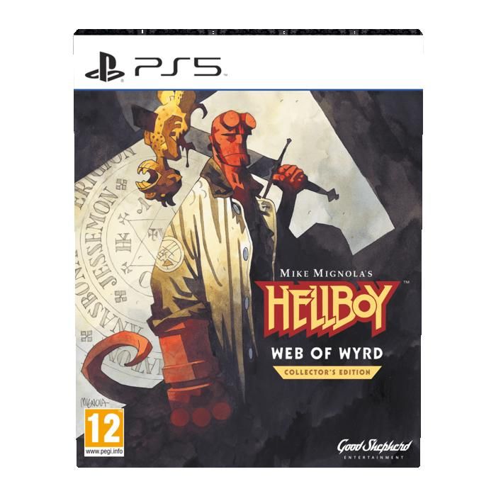 Trader Games - MIKE MIGNOLA S HELLBOY WEB OF WYRD - COLLECTOR S EDITION SWITCH EURO NEW (GAME IN ENGLISH/FR/DE/ES/IT/PT) on Nint