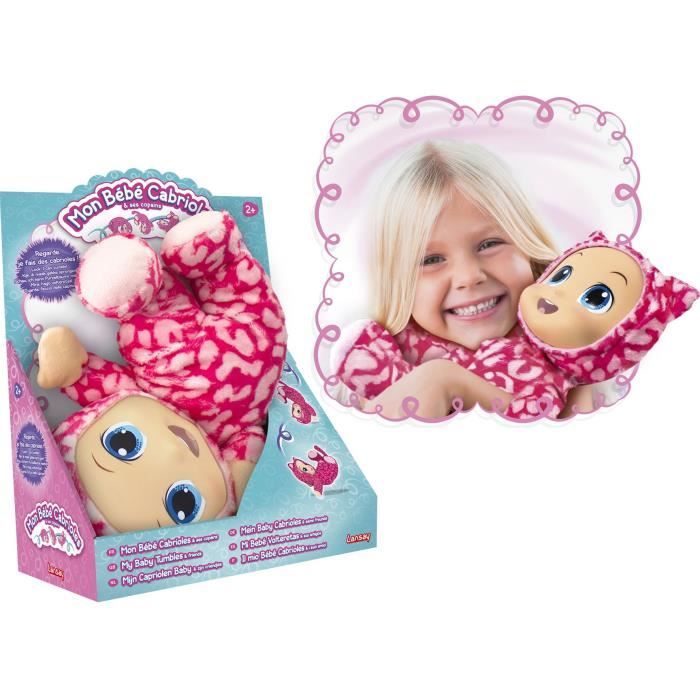 Lansay Mon Bebe Cabrioles Et Ses Copains Bebe Cabrioles Poupon A Fonction Des 2 Ans Cdiscount Jeux Jouets