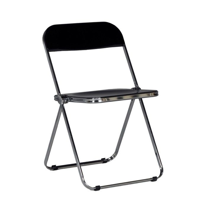 Chaise pliante de salle à manger EVA / Noir Chaise pliante de salle à manger EVA / Noir