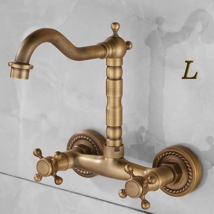 4 Pièces Robinet à Disque en Céramique en Laiton, Cartouche Céramique