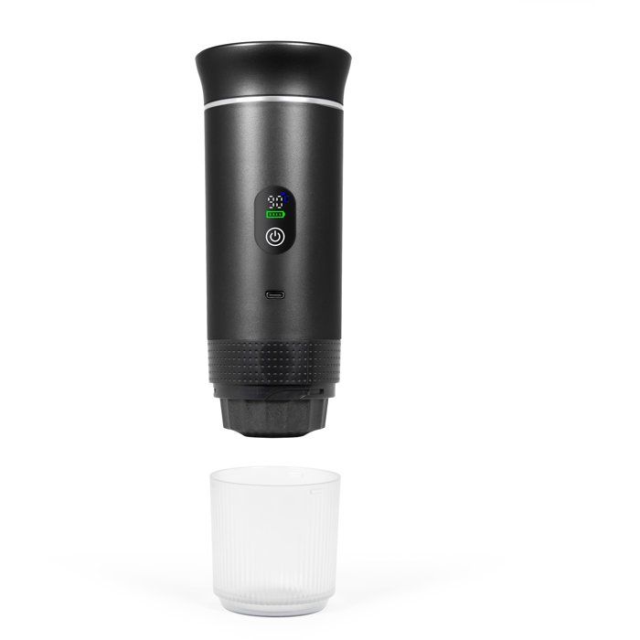 Machine à café portable - LIVOO - DOD227N - 20 bars - Chauffe intégrée - Écran LED