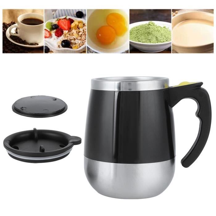 Tasse à Mélange Automatique Rechargeable USB - Mélange Café, Thé, Chocolat Sans Effort !