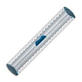 Maped - Règle en Aluminium Profila de 100cm pour l'Encadrement, le Traçage et les Coupes Droites - 2 Patins Antidérapants - Noir