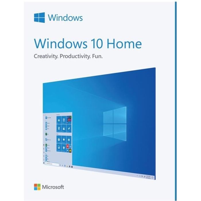 Windows 10 famille - clé licence à télécharger - livraison rapide