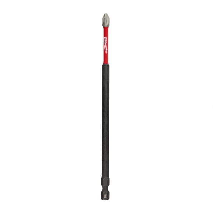 Embout de vissage pour visseuses à chocs SHOCKWAVE PH2 X 150 MM MILWAUKEE 4932471565 - vue 2