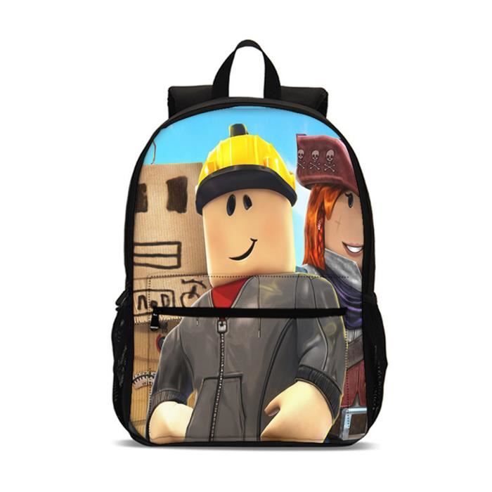 Sac a dos ecole Cartable college USB Roblox Sac dos Cartable ecole ...