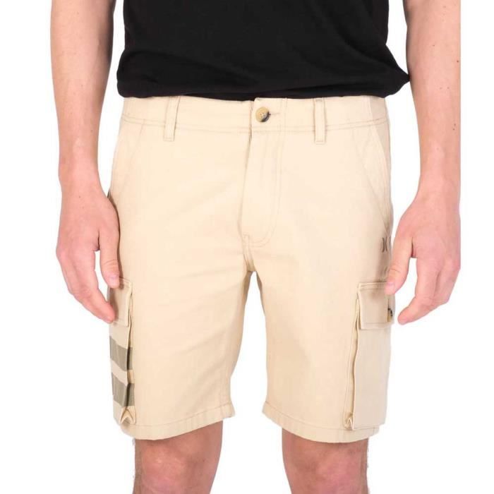 Hurley M Oceancare Short Cargo Bermuda, Sable Dunes (SND), 28 Homme