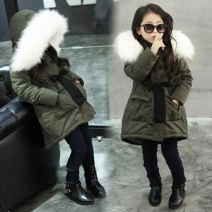 Manteau Rembourre A Capuche Pour Bebe Fille En Fourrure Enfants Vert Armee Cdiscount Pret A Porter Manteau Rembourre A Capuche Pour Bebe Fille En Fourrure Enfants Vert Armee Cdiscount Pret A Porter