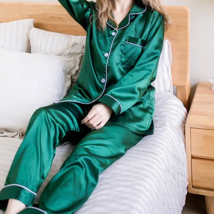 Pyjama en soie noble pour femme en longue & courte chez BELLE SOIE