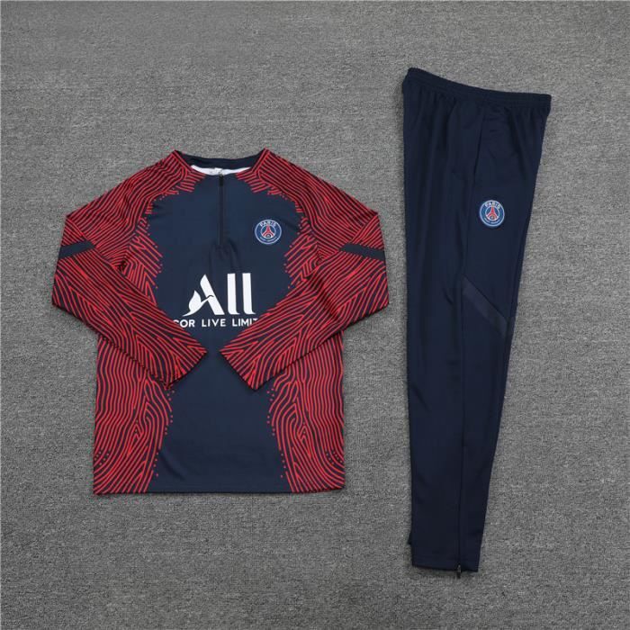 ANUFER Garçons Hommes Manche Longue Football Survêtements Séchage Rapide Extérieur Ensemble de Vêtements de Sport