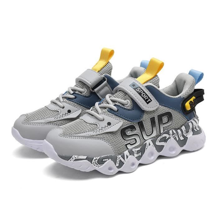 Baskets Enfant Garçon Fille Respirantes - Chaussures Sport Runing Confortables 26EU-37EU - Semelle Antidérapante