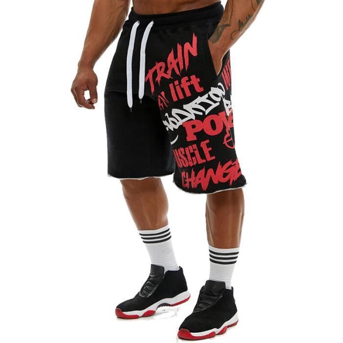 Short,Shorts de Camouflage pour hommes, Shorts d'entraînement, de