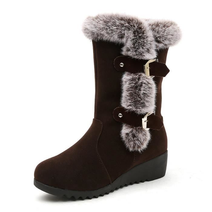 bottes chaudes hiver