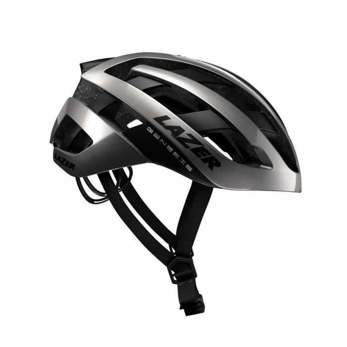 Casque vélo route LAZER Genesis CE - Gloss titanium - M - Homme - Adulte