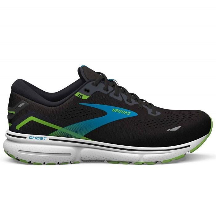 Brooks Ghost 15 Chaussure de Course pour Homme Noir 1103931D006 Brooks Ghost 15 Chaussure de Course pour Homme Noir 1103931D006