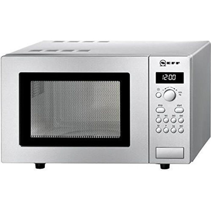 NEFF H52W20N3 MICROONDES 17 L ARGENT Cdiscount Electroménager
