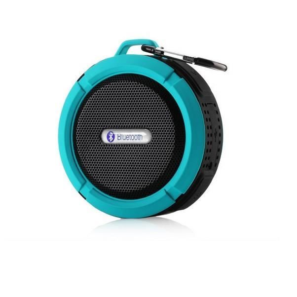 Mini Haut-Parleur Bluetooth Waterproof pour Sport et Outdoor C18 (Vert) - Enceinte sans fil - Achat & prix