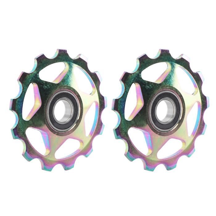 Poulie De Dérailleur Surdimensionnée KCNC 16T - Compatible 7 à 11 Vitesses - Roulements Scellés - Pour VTT/Vélo De Route