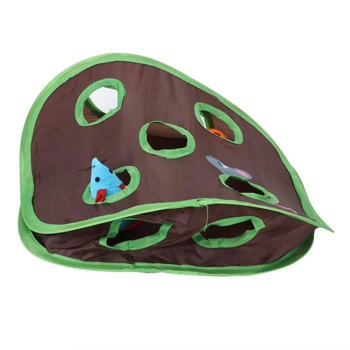 Comparer les prix de Jouet pour chat - OMABETA - Ensemble pliable avec souris et balle - Intérieur - Tissu - 70g