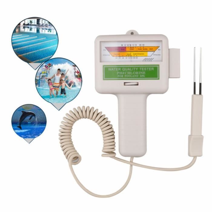 Moniteur De PH WiFi 5 En 1 - Testeur Qualité Eau PH/TDS/Sel/S.G/Température - Pour Aquarium, Piscine, Hydroponie