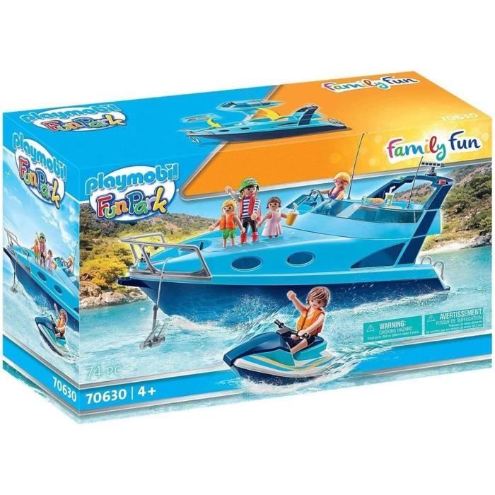 Playmobil Family Fun 70630 - Yacht Avec Scooter Des Mers