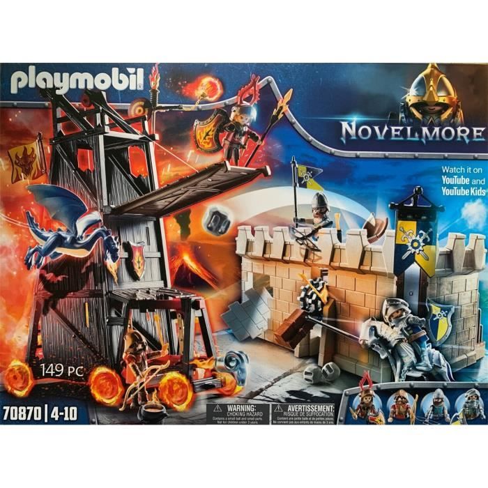 Jeu de construction - PLAYMOBIL - 70870 - Novelmore - 149 pièces - À partir de 4 ans