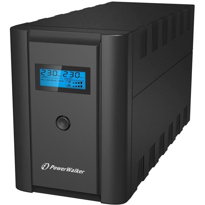 Onduleur – PowerWalker – VI 2200 LCD – 2200VA – 1200W – Protection contre les surtensions