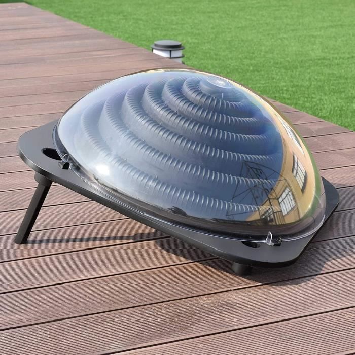 RELAX4LIFE Chauffage de Piscine Solaire Compatible au Tuyau 32/38mm — free download