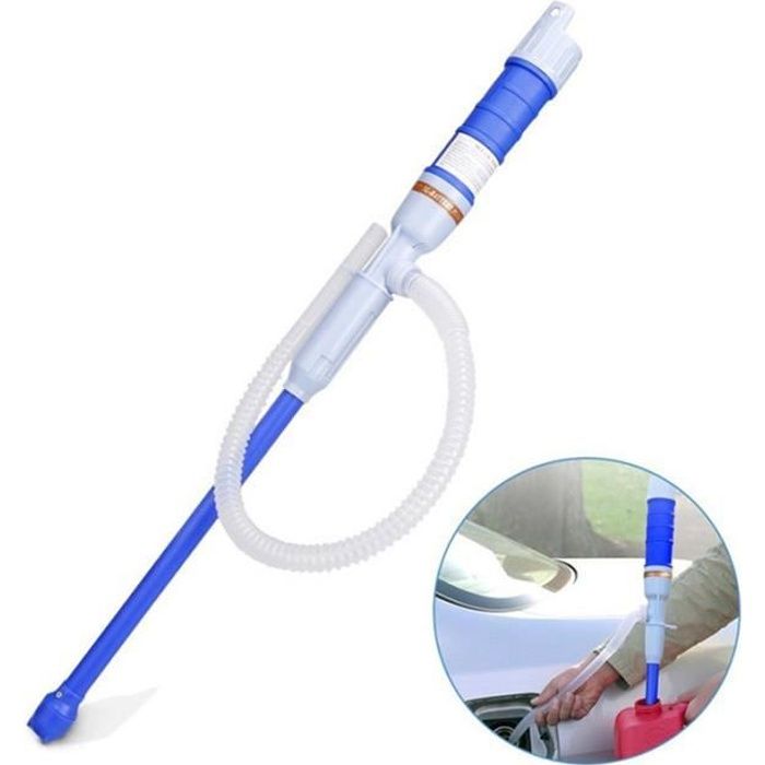 IKAYAAA Outil de Siphon de Pompe d/'aspiration de Fluide d/'extracteur de Transfert d/'huile électrique portatif de 12 V 100W pour la Moto de Voiture
