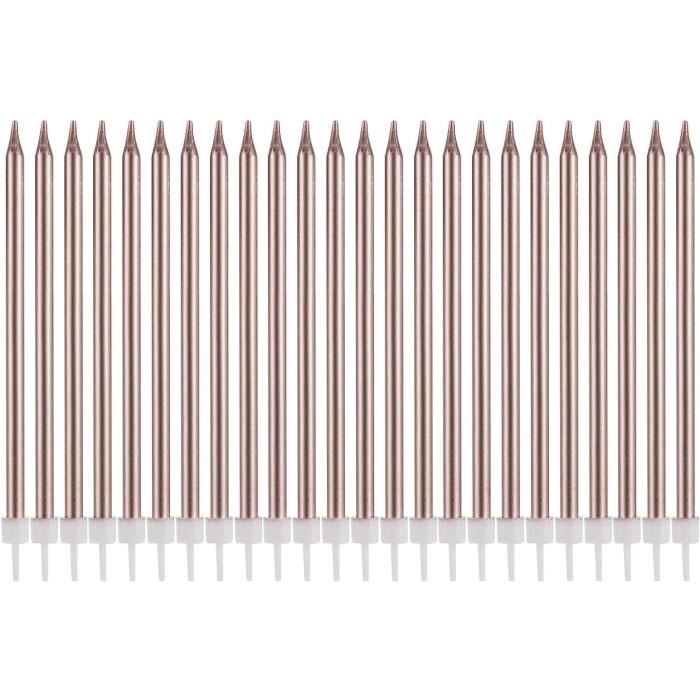 Lot De 6 Bougies Sphériques Métalliques Noires - 8 Cm Durée 20 Heures - Décoration Ambiance