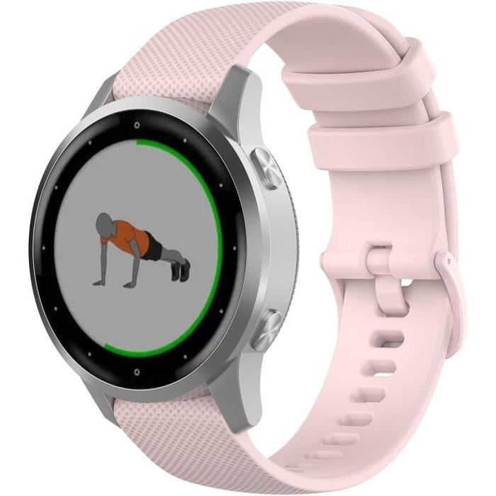 Laband 18mm Slim Silicone Band Compatible With Garmin Venu 3S 41mm/Venu - View #8