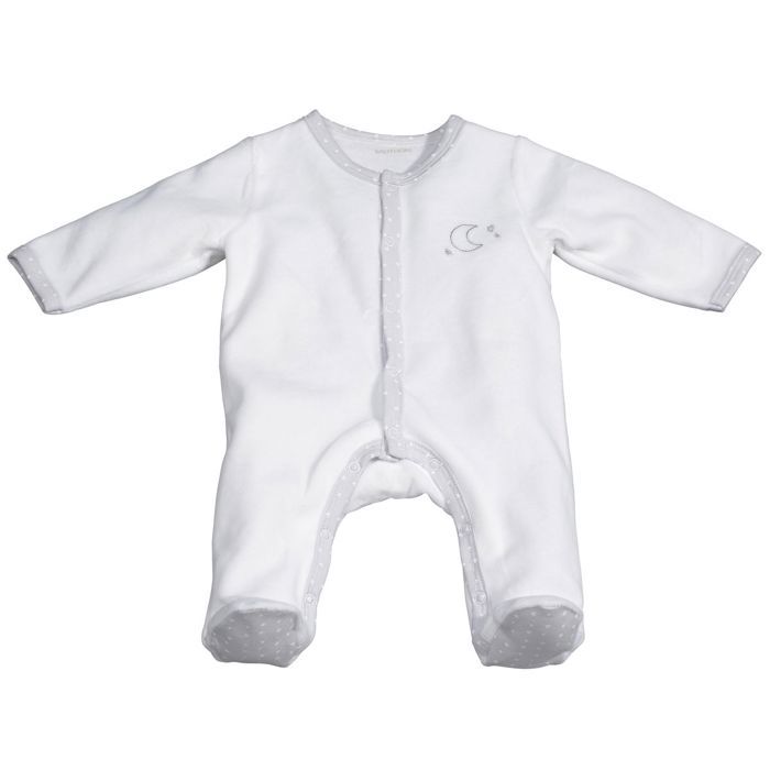 Pyjama Bebe Blanc Lune 1 Mois Celeste Sauthon Cdiscount Pret A Porter Pyjama Bebe Blanc Lune 1 Mois Celeste Sauthon Cdiscount Pret A Porter